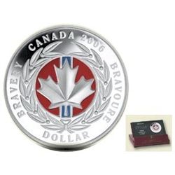 RCM Lot;  includes 2006 Enamel Proof Silver Dollar Medal of Bravery (TAX Exempt)