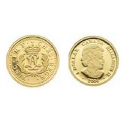 RCM Lot; includes 2006 $1 Fine Gold Louis D'or coin.  Comes in original case.