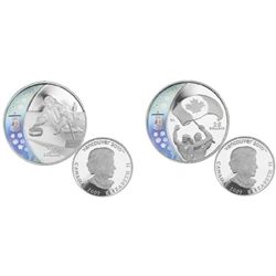 RCM Lot;  includes 2007 Olympic $25 Sterling Silver Hologram Coin - Athletes Pride & Curling.  Lot o