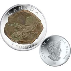 RCM Lot;  Includes 2008 $4 Dinosaur Collection - Triceratops (2nd coin in series).  (TAX Exempt)