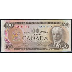 1975 $100 BC-52b #AJK6371472 CH UNC.