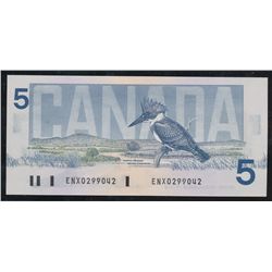 1986 $5 BC-56aA #ENX0299042,  BCS UNC-60 Original.