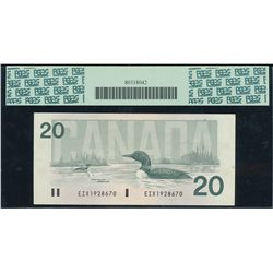 1991 $20 BC-58aA-i, PCGS CH AU58PPQ, 2000 $10 BC63a #FDT9373932, FDT3799527 UNC & RADAR 2001 $5 #AOA