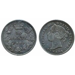 1884 10¢ ICCS VF20.