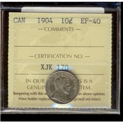 1904 10¢ ICCS EF40.