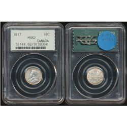 1917 10¢ PCGS MS62.