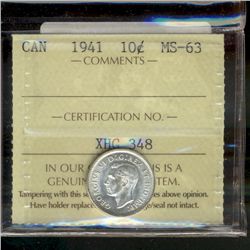 1941 10¢ ICCS MS63.