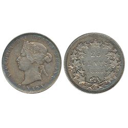 1885 25¢ ICCS VF20.