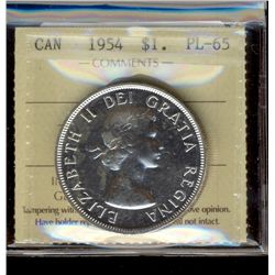 1954 $1 ICCS PL65.