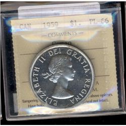 1959 $1 ICCS PL66 Cameo.