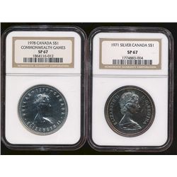 1996-2012 $2 collection.  Lot of 34 UNC to Proof examples all in 2x2 and identified.