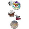 Image 1 : RCM Lot; includes 2004 50¢ Hologram Tiger Swallowtail Butterfly, 2005 Monarch & Fritillary.  Lot of 