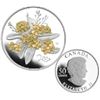 Image 1 : RCM Lot;  includes 2007 50-cent Sterling Silver Coin - Golden Forget-Me-Not