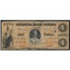 Image 1 : The Colonial Bank of Canada;  1859 $4 #1224 CH-130-10-02-08.  Shows Overprint SS.  Repaired same as 
