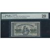 Image 1 : 1870 25¢ Shinplaster DC-1c, PMG VF20.