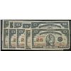 Image 1 : 1923 25¢ DC-24c.  Lot of 10 notes VF to EF.
