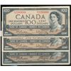 Image 1 : 1954 $100 Lot;  includes 3 pcs F to VF with minor issues.
