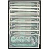 Image 1 : 1967 $1 Lot;  includes 25 different prefix notes, EF to UNC.