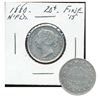 Image 1 : Nfld 1880 20¢ F15. (PBA).