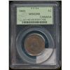 Image 1 : 1906 1¢ PCGS MS63RB.