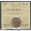Image 1 : 1936 1¢ ICCS MS64RD.