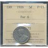 Image 1 : 1926 5¢ Fr 6 ICCS F15.