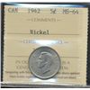 Image 1 : 1942 5¢ Nickel ICCS Ms64.