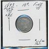 Image 1 : 1893 10¢ FT Obv 6 F+. (PBA)