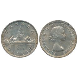 1955 $1 Arnprior w/DB ICCS MS62.  Nice lustrous issue.