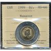 Image 1 : 1999 $2 Nunavut ICCS MS66.
