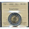 Image 1 : 2000 $2 Knowledge ICCS MS66.