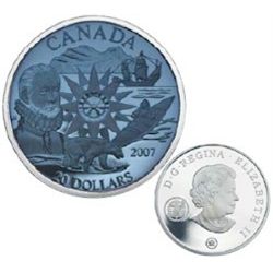 RCM Lot;  includes   2007 $20 Sterling Silver Plasma Coin - International Polar Year