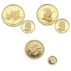 Image 1 : RCM Lot;  includes 1/25th oz Gold Coin, 2006, 2007 & 2009 .  Lot of 3 pcs.  TAX Exempt.