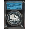 Image 1 : RCM Lot;  includes 1981 $1 Silver CCCS PF69 Ultra Heavy Cameo.  Depicts Trans-Canada Highway.