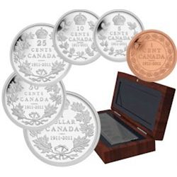 RCM Lot;  includes 2011 Special Edition Proof Set - 100th Anniversary of the Striking of Canada's 19