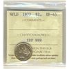 Image 1 : Nfld 1872 $2 Gold ICCS EF45.