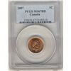 Image 1 : 2007 1¢ PCGS MSP67RD.