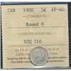 Image 1 : 1900 5¢ Rd 0 ICCS EF40.