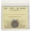 Image 1 : 1917 5¢ ICCS MS65.  Gem gold and reddish tones.