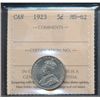 Image 1 : 1923 5¢ ICCS MS62.