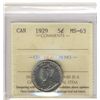 Image 1 : 1929 5¢ ICCS MS63.