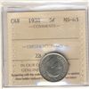 Image 1 : 1938 5¢ ICCS MS63.