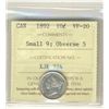 Image 1 : 1892 10¢ Sml 9, Obv 5 ICCS VF20.