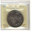 Image 1 : 1937 $1 ICCS MS64.  Attractive for grade.