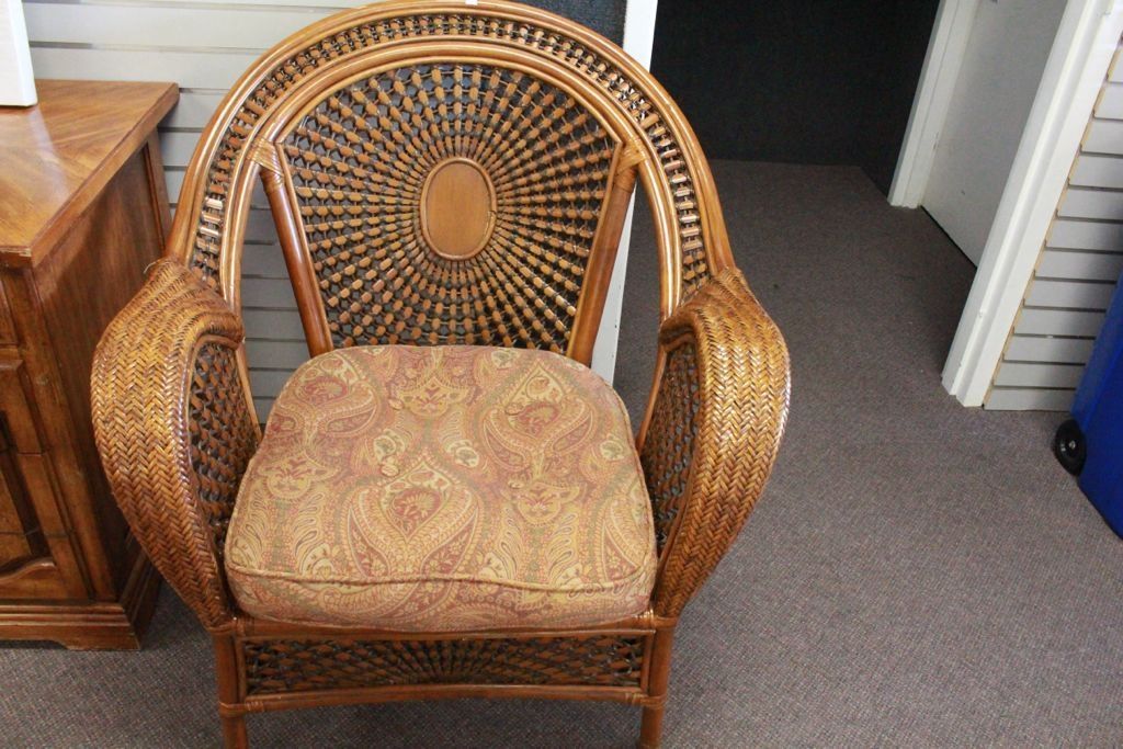Large Wicker Chair
