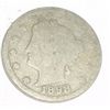 Image 1 : 1898 *KEY DATE* LIBERTY "V" NICKEL RED BOOK VALUE IS $4.00+ *NICE EARLY GOOD GRADE*!!