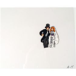 Bride and Groom Lovely Couple Animation Cel Original