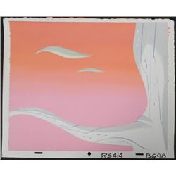 Ren & Stimpy Original Production Background Tree & Limb