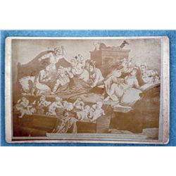 Antique Cartoon Photo Latter-day Saints Mormon Satire