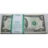 Image 2 : (100 X$)100   $2  U.S NOTES CONSECUTIVE & IN UNC CONDITION, BILLS STILL WRAPPED & UNTOUCHED